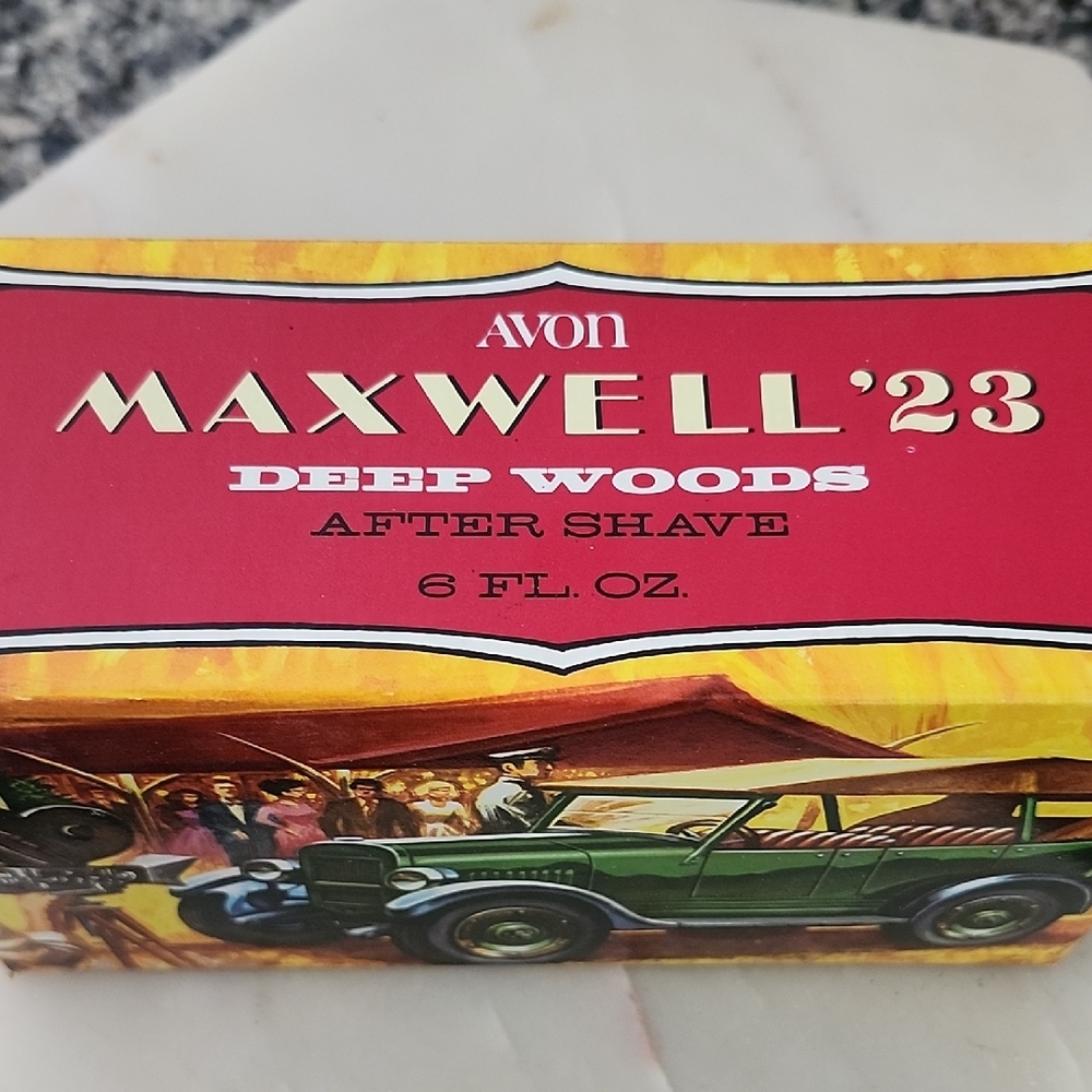Avon Maxwell '23 Deep Woods After Shave NIB